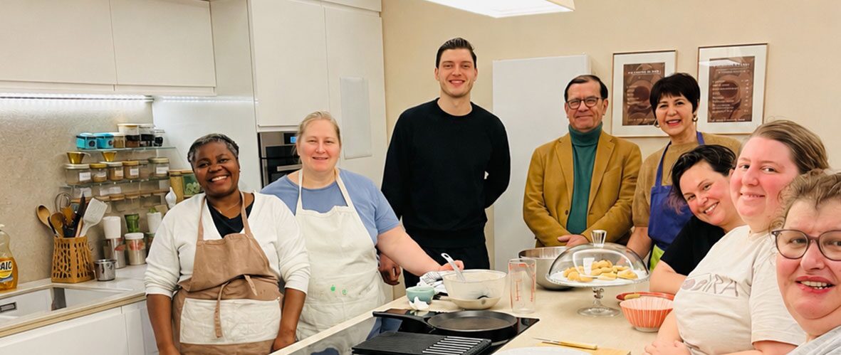 Un atelier cuisine à La Maison de Nora